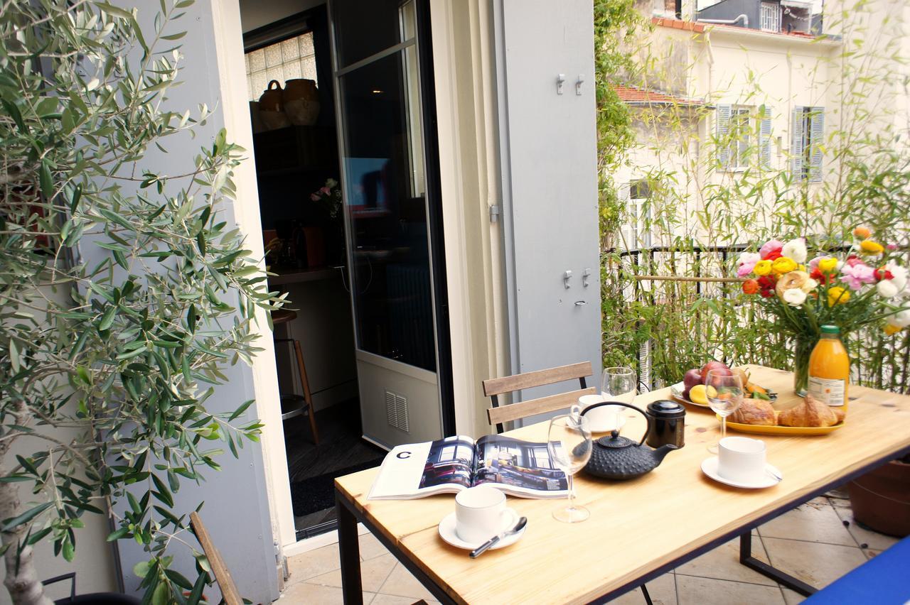 Ze Perfect Place - Elegant Appartement Avec Terrasse - Promenade Des Arts ニース エクステリア 写真
