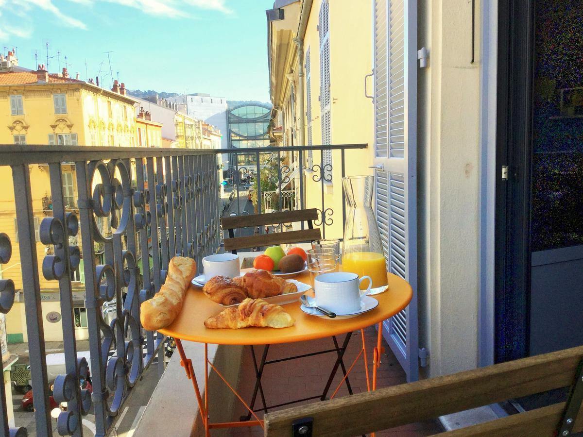 Ze Perfect Place - Elegant Appartement Avec Terrasse - Promenade Des Arts ニース エクステリア 写真
