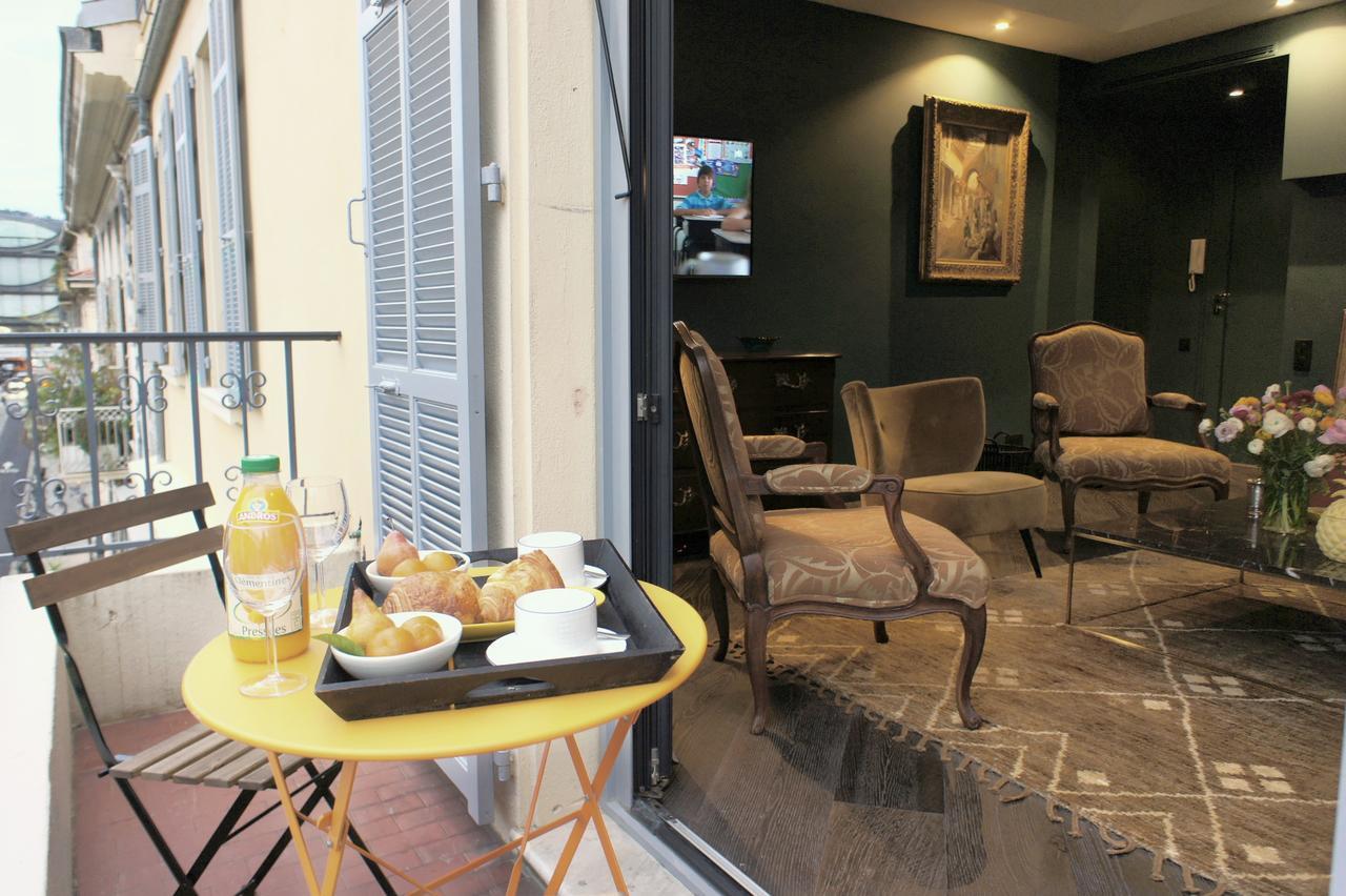 Ze Perfect Place - Elegant Appartement Avec Terrasse - Promenade Des Arts ニース エクステリア 写真