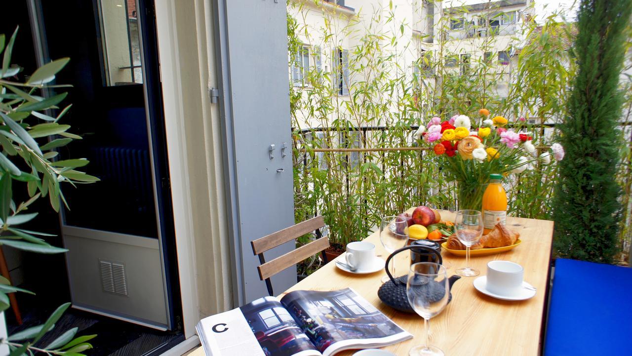Ze Perfect Place - Elegant Appartement Avec Terrasse - Promenade Des Arts ニース エクステリア 写真